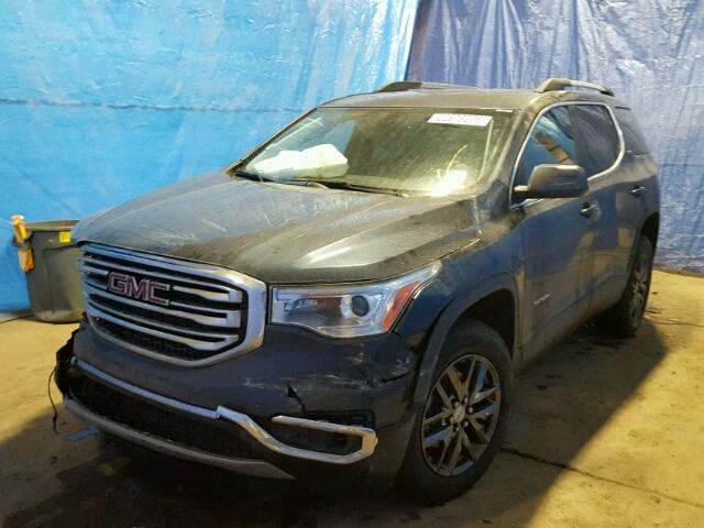 1GKKNULS3JZ144173 - 2018 GMC ACADIA SLT BLUE photo 2