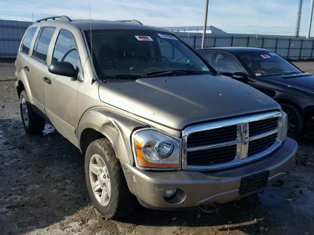 1D4HD48N54F137892 - 2004 DODGE DURANGO SL TAN photo 1