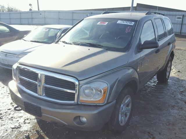 1D4HD48N54F137892 - 2004 DODGE DURANGO SL TAN photo 2