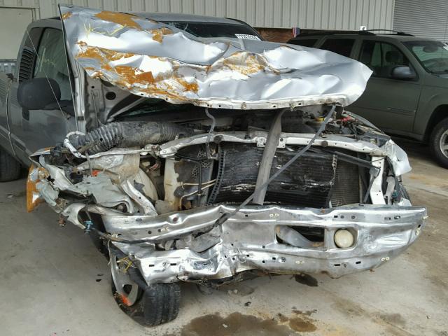 1B7HC13Y61J587091 - 2001 DODGE RAM 1500 SILVER photo 9