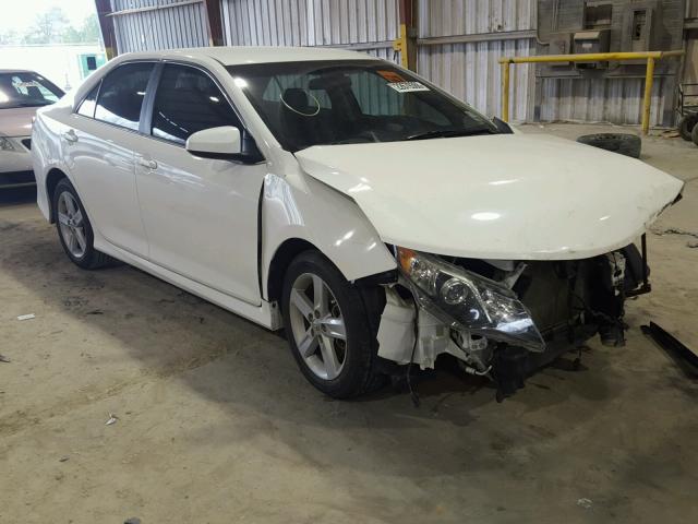 4T1BF1FK1DU665568 - 2013 TOYOTA CAMRY L WHITE photo 1