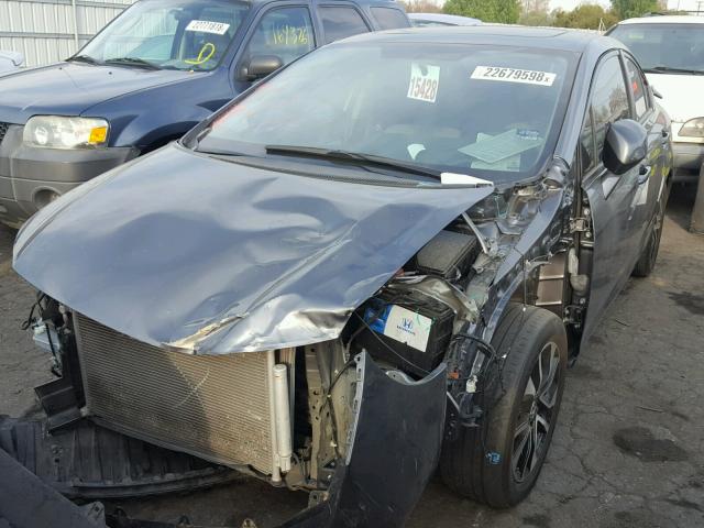 19XFB2F89DE211353 - 2013 HONDA CIVIC EX GRAY photo 2