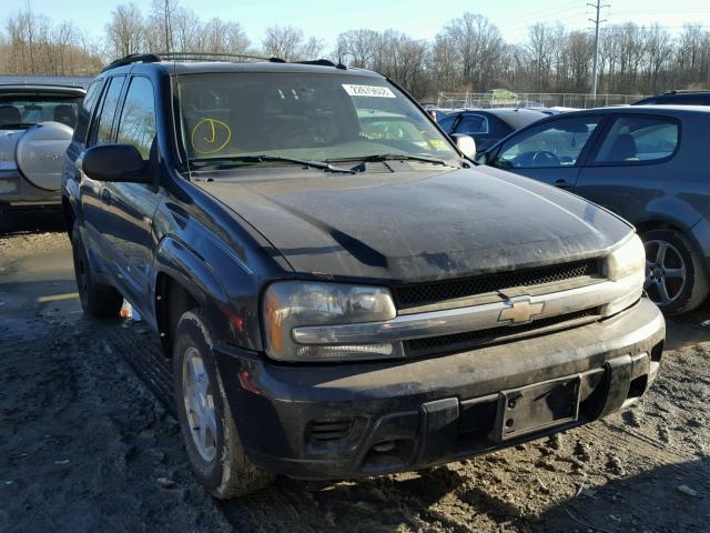 1GNDT13S342385177 - 2004 CHEVROLET TRAILBLAZE BLUE photo 1