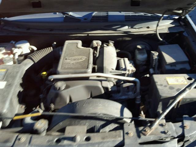 1GNDT13S342385177 - 2004 CHEVROLET TRAILBLAZE BLUE photo 7