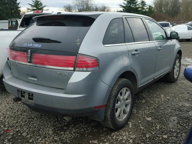 2LMDU68C17BJ07039 - 2007 LINCOLN MKX SILVER photo 4