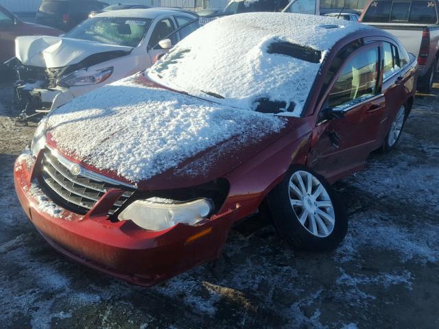 1C3CC5FB3AN223314 - 2010 CHRYSLER SEBRING LI MAROON photo 2