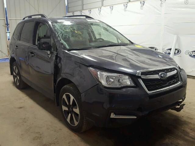 JF2SJAEC5HH589821 - 2017 SUBARU FORESTER 2 GRAY photo 1