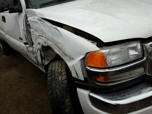 1GTHK24U67E140315 - 2007 GMC SIERRA K25 WHITE photo 9