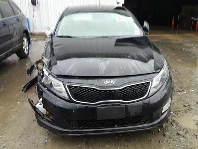 5XXGN4A74EG308619 - 2014 KIA OPTIMA EX BLACK photo 9