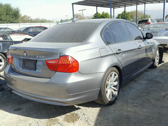 WBAPH5G59ANM36949 - 2010 BMW 328 I SULE GRAY photo 4