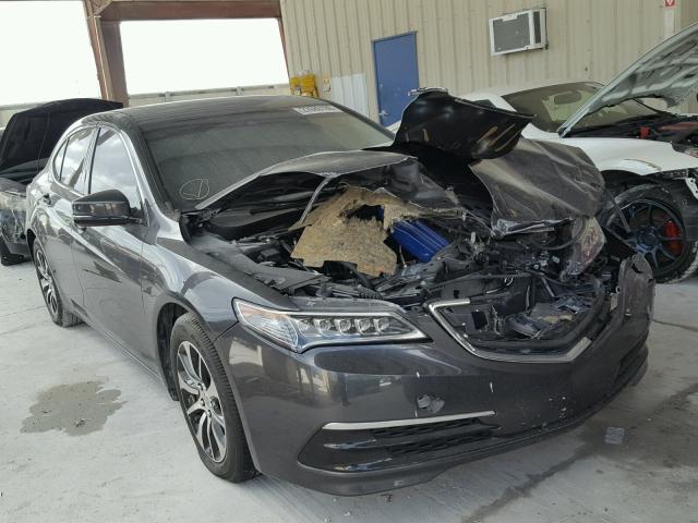 19UUB1F52FA003331 - 2015 ACURA TLX TECH GRAY photo 1
