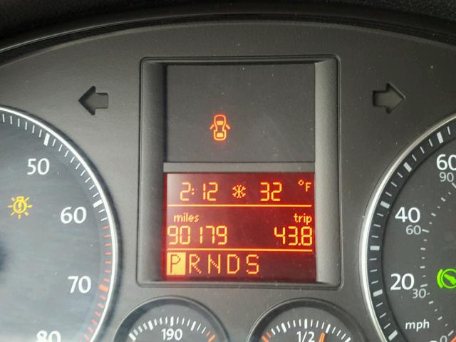 3VWJZ71K58M162022 - 2008 VOLKSWAGEN JETTA S 黑色 照片 8