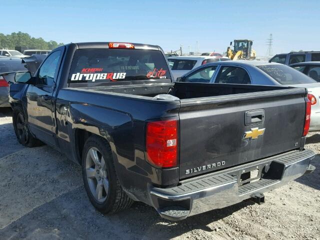 1GCNCREHXFZ256747 - 2015 CHEVROLET SILVERADO GRAY photo 3