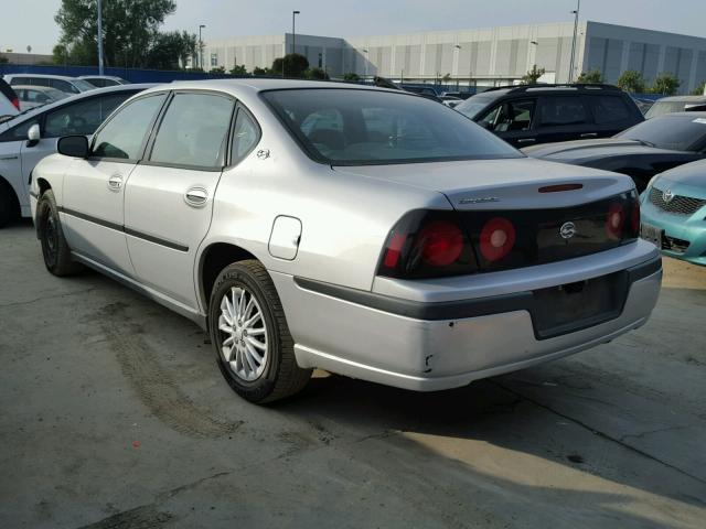 2G1WF52EX49339805 - 2004 CHEVROLET IMPALA 灰色 照片 3