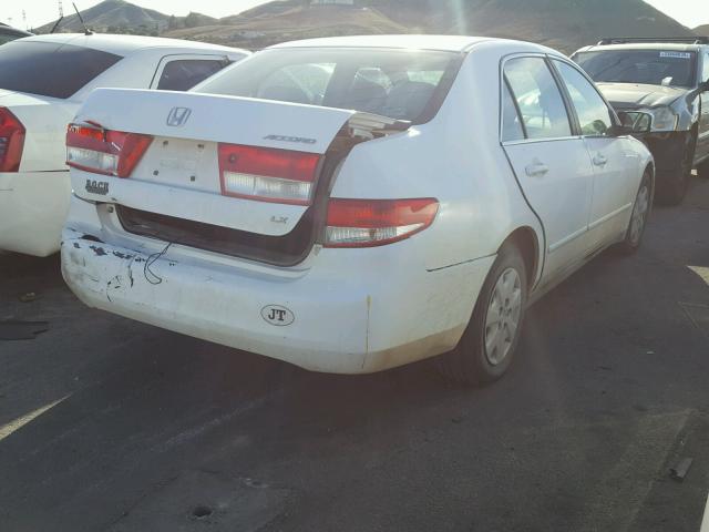 JHMCM56313C005273 - 2003 HONDA ACCORD LX WHITE photo 4