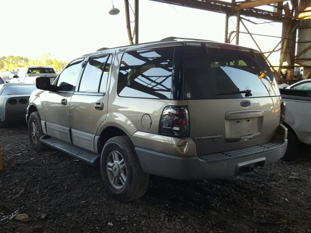 1FMRU15W73LA87327 - 2003 FORD EXPEDITION TAN photo 3