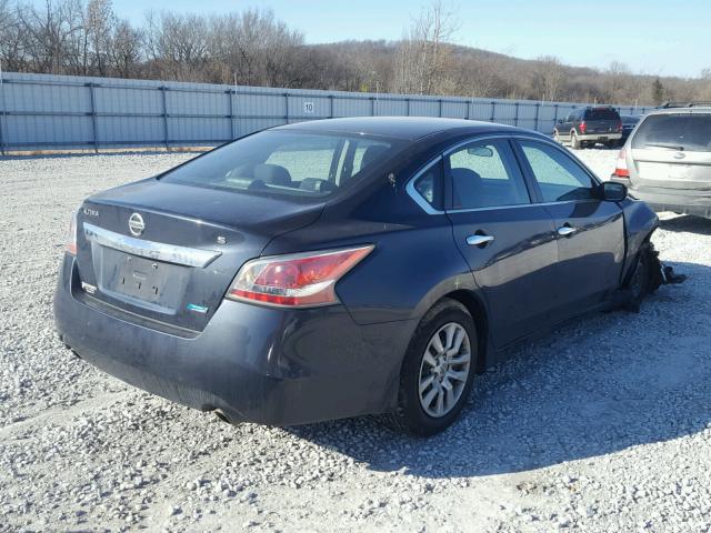 1N4AL3AP4EC135969 - 2014 NISSAN ALTIMA 2.5 BLUE photo 4