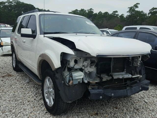 1FMEU64E89UA01353 - 2009 FORD EXPLORER E WHITE photo 1