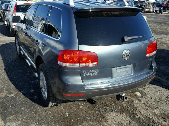 WVGEM77L84D040680 - 2004 VOLKSWAGEN TOUAREG 4. GRAY photo 3