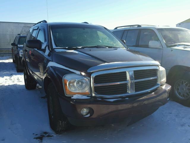 1D4HB58D55F556667 - 2005 DODGE DURANGO LI MAROON photo 1