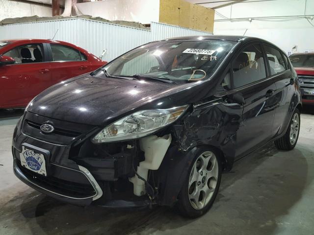 3FADP4FJ8BM132434 - 2011 FORD FIESTA SES BLACK photo 2