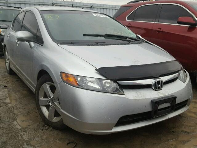 2HGFA16856H030109 - 2006 HONDA CIVIC EX SILVER photo 1