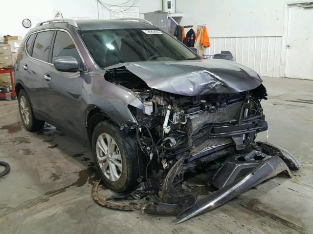 5N1AT2MNXGC812777 - 2016 NISSAN ROGUE S GRAY photo 1