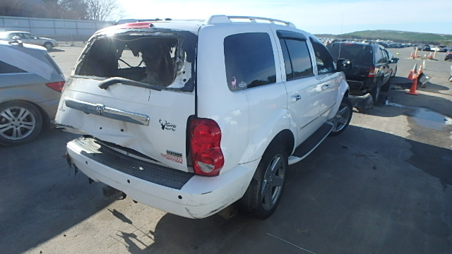 1D8HB58268F127734 - 2008 DODGE DURANGO LI WHITE photo 4