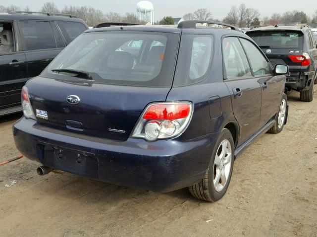 JF1GG676X6H812509 - 2006 SUBARU IMPREZA 2. BLUE photo 4