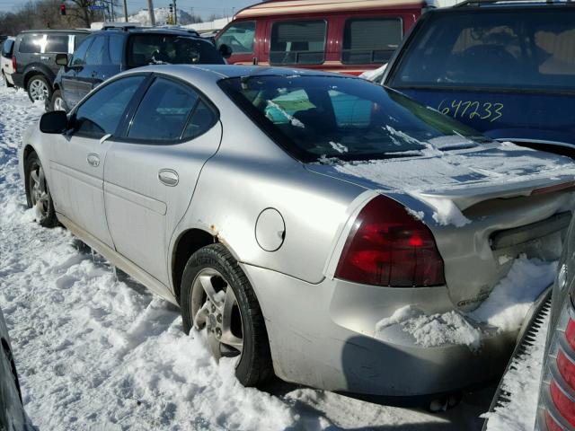 2G2WR524541299481 - 2004 PONTIAC GRAND PRIX SILVER photo 3