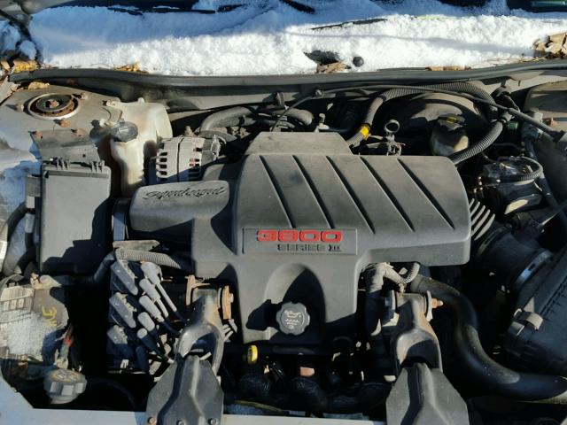 2G2WR524541299481 - 2004 PONTIAC GRAND PRIX ვერცხლისფერი ფოტო 7