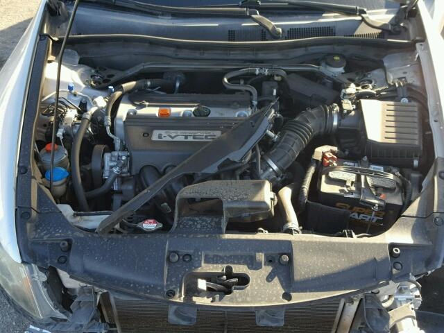 1HGCP26888A163875 - 2008 HONDA ACCORD EXL SILVER photo 7