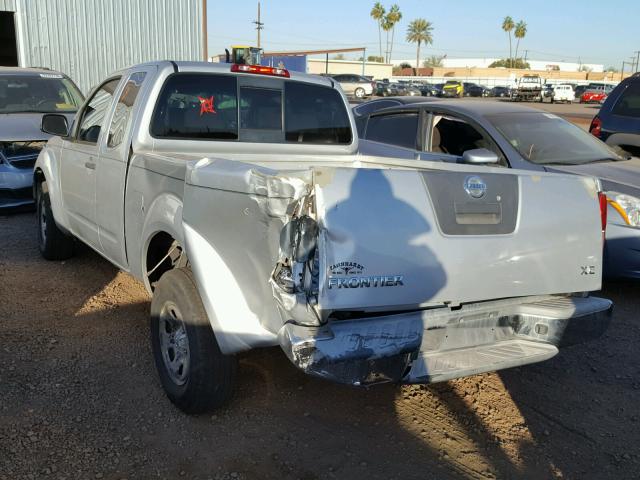 1N6BD06T17C436697 - 2007 NISSAN FRONTIER K GRAY photo 3