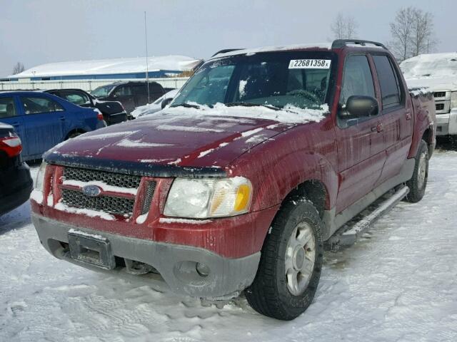 1FMZU77E23UA18563 - 2003 FORD EXPLORER S RED photo 2