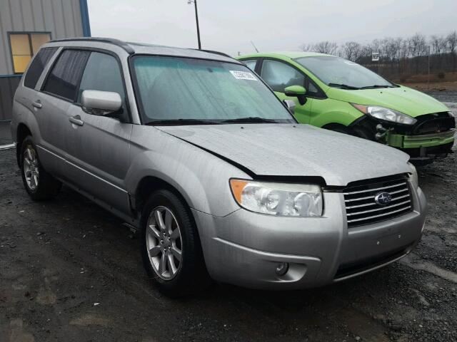 JF1SG65656H720897 - 2006 SUBARU FORESTER 2 SILVER photo 1