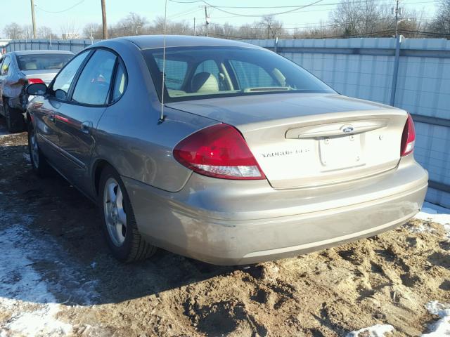 1FAFP55U14A118417 - 2004 FORD TAURUS SES BEIGE photo 3