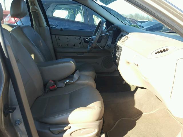 1FAFP55U14A118417 - 2004 FORD TAURUS SES BEIGE photo 5