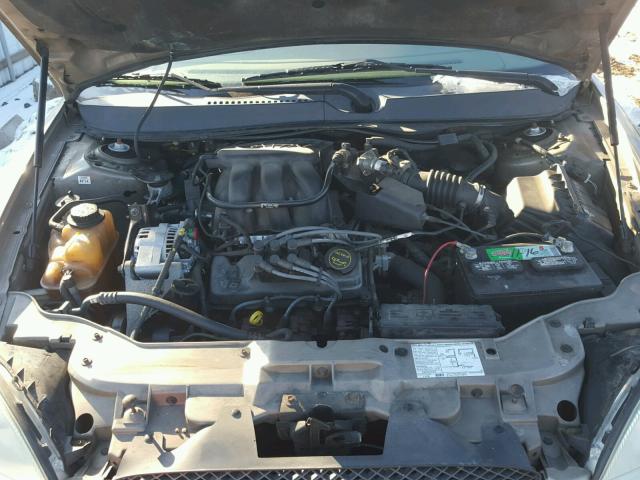 1FAFP55U14A118417 - 2004 FORD TAURUS SES BEIGE photo 7