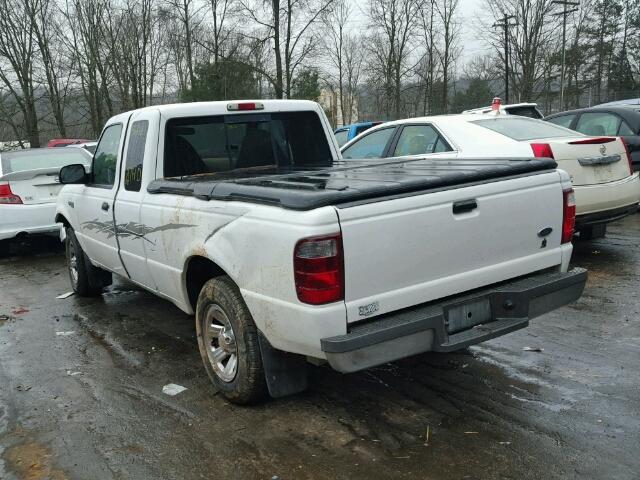 1FTYR44V23TA06374 - 2003 FORD RANGER SUP WHITE photo 3