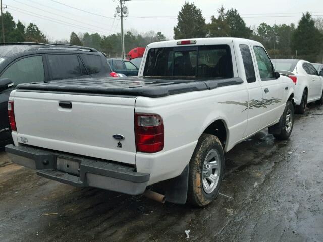 1FTYR44V23TA06374 - 2003 FORD RANGER SUP WHITE photo 4