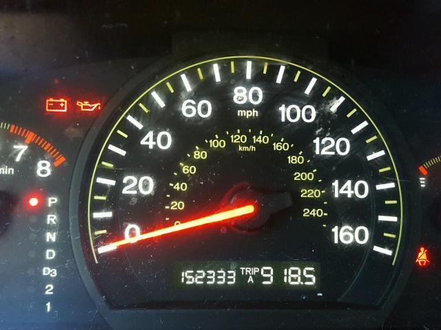 1HGCM56663A083430 - 2003 HONDA ACCORD EX GRAY photo 8