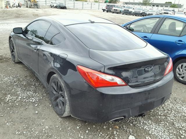 KMHHT6KDXDU081435 - 2013 HYUNDAI GENESIS CO BLACK photo 3