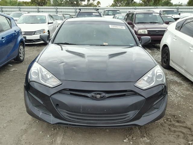 KMHHT6KDXDU081435 - 2013 HYUNDAI GENESIS CO BLACK photo 9