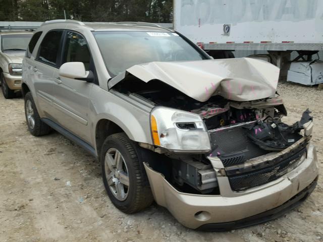 2CNDL33F396229699 - 2009 CHEVROLET EQUINOX LT BEIGE photo 1