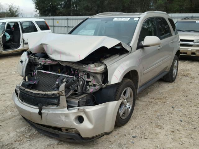 2CNDL33F396229699 - 2009 CHEVROLET EQUINOX LT BEIGE photo 2