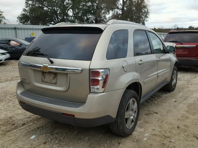 2CNDL33F396229699 - 2009 CHEVROLET EQUINOX LT BEIGE photo 4