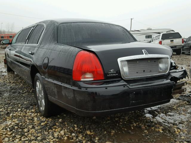 1L1FM88WX5Y650143 - 2005 LINCOLN TOWN CAR E BLACK photo 3