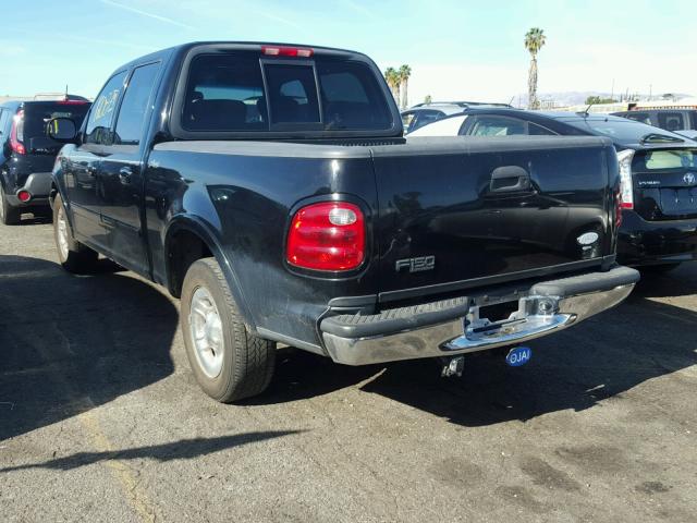 1FTRW07LX2KC79468 - 2002 FORD F150 SUPER BLACK photo 3