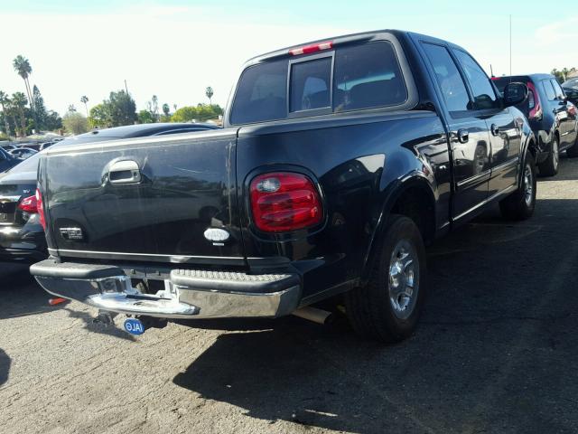 1FTRW07LX2KC79468 - 2002 FORD F150 SUPER BLACK photo 4