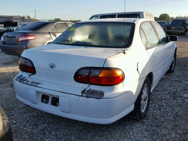 1G1NE52MXW6166156 - 1998 CHEVROLET MALIBU LS WHITE photo 4